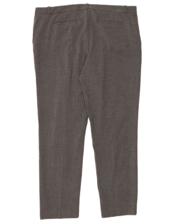 Tommy Hilfiger Slim Chino-Hose für Damen, US 14, XL, W38, L30, Grau, Polyester