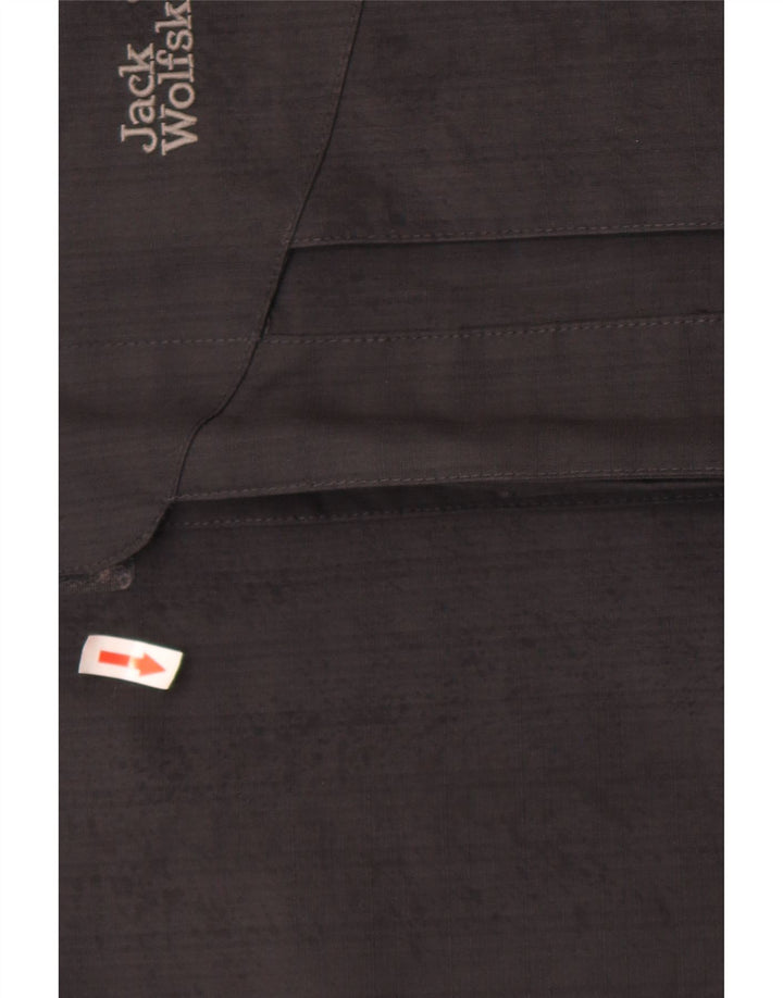 Jack Wolfskin Herren Regenjacke UK 40 Large Schwarz Polyester