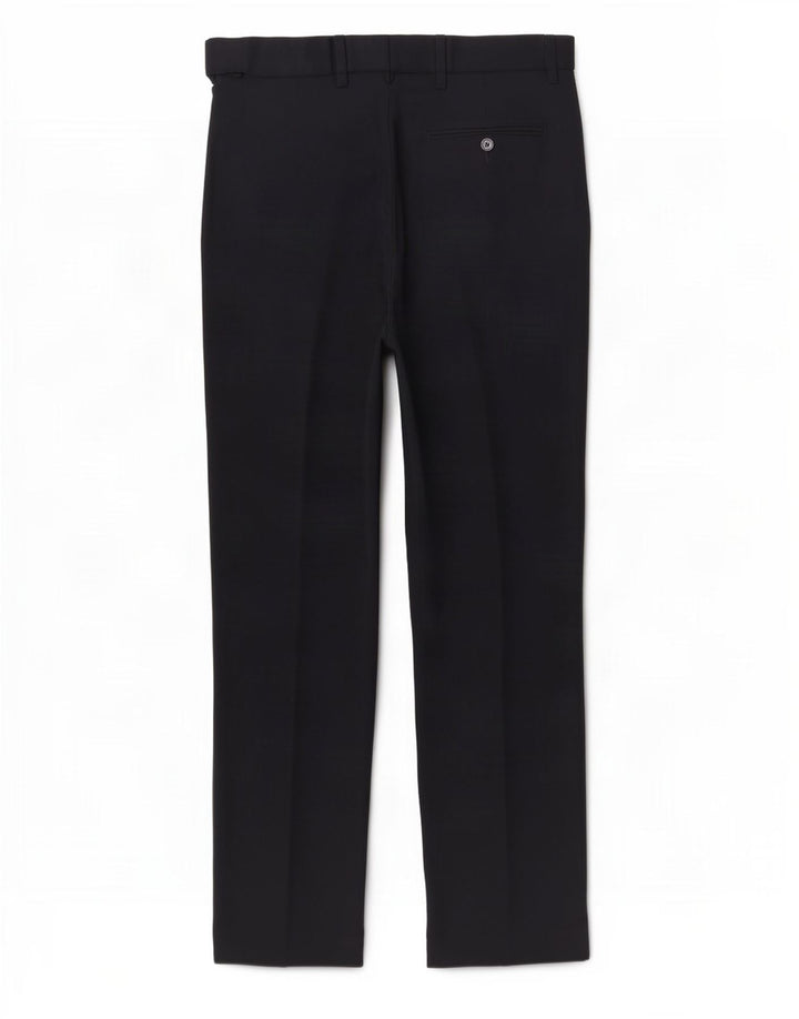 Marks & Spencer Herren-Anzughose mit normaler Passform, W34, L31, marineblaues Polyester