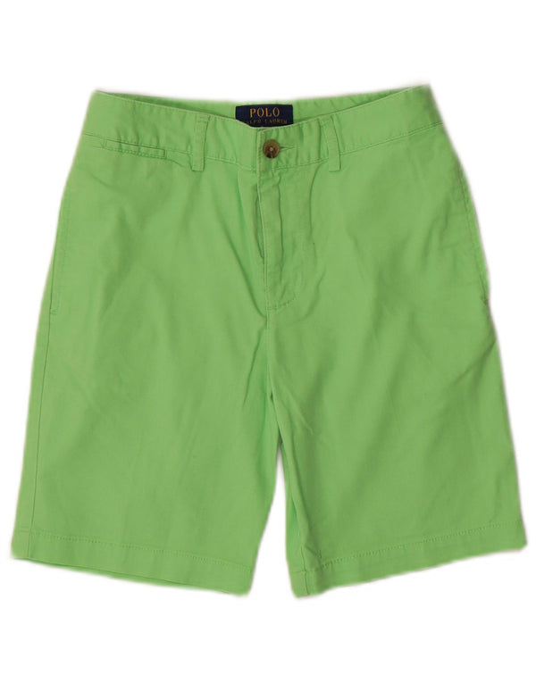Ralph Lauren Chino-Shorts für Jungen, 9–10 Jahre, W24, grüne Baumwolle
