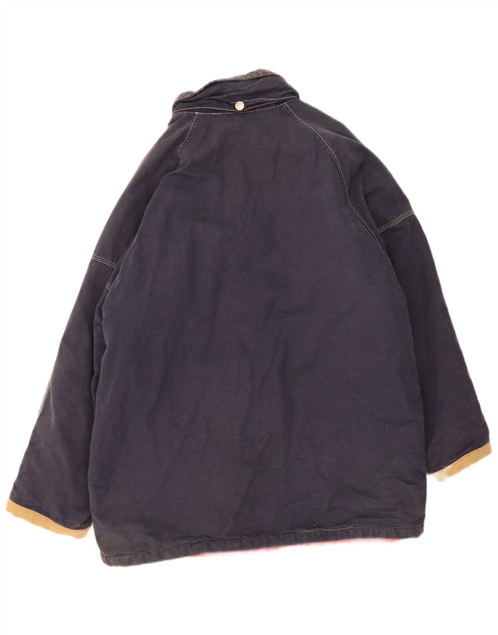 Vintage Herren Windjacke UK 44 2XL Marineblau
