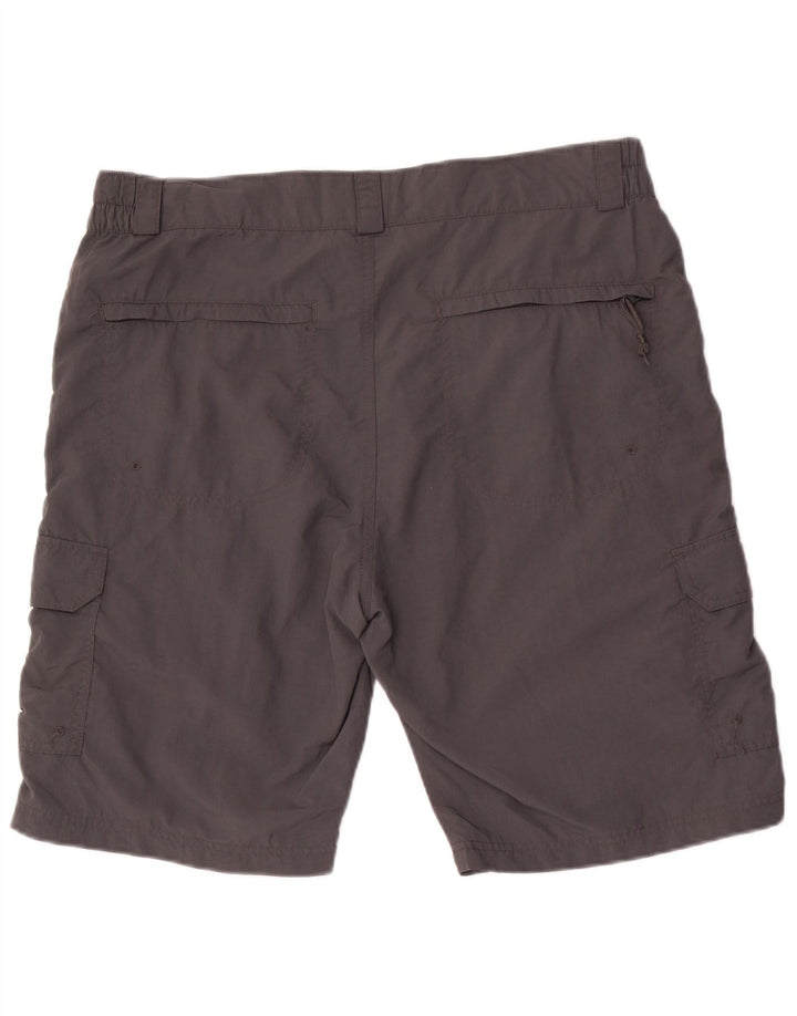 Mountain Warehouse Herren-Cargoshorts, W34, großes graues Nylon