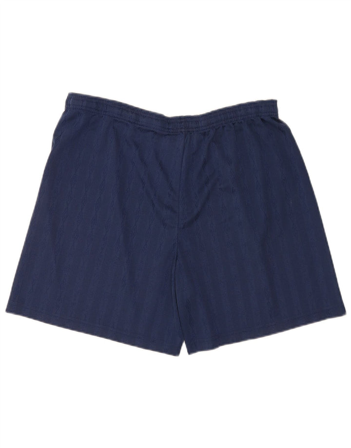 Umbro Herren Graphic Sport Shorts XL Marineblau Polyester