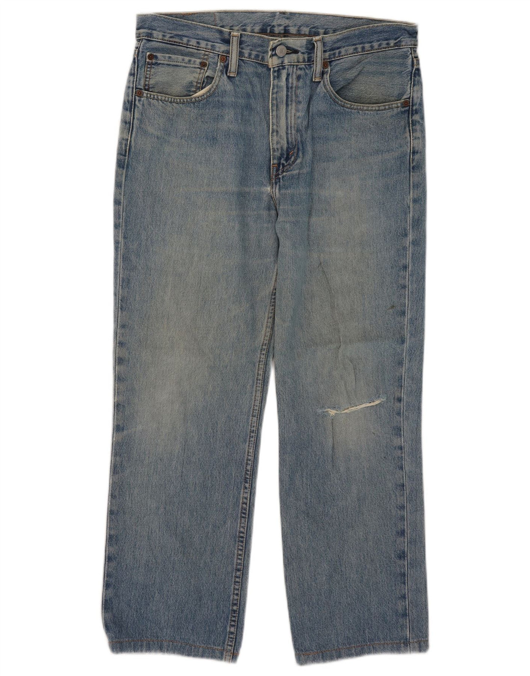 Levi's Herren 516 Slim Straight Jeans W32 L26 Blaue Baumwolle