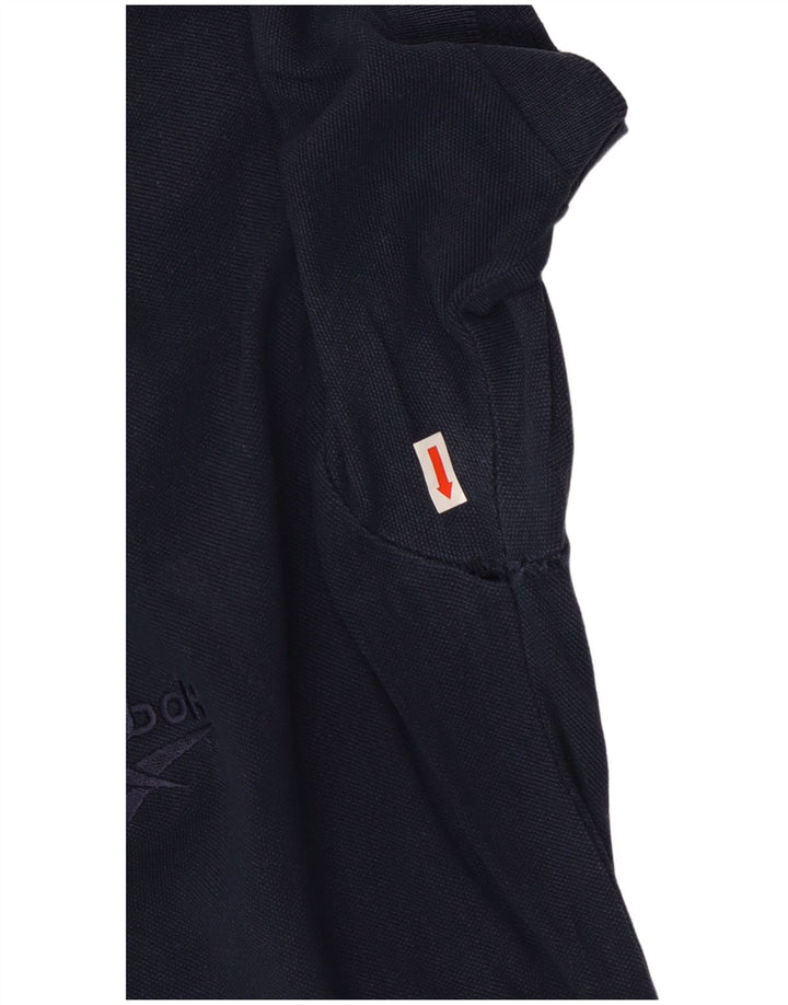 REEBOK Herren-Poloshirt, groß, Marineblau