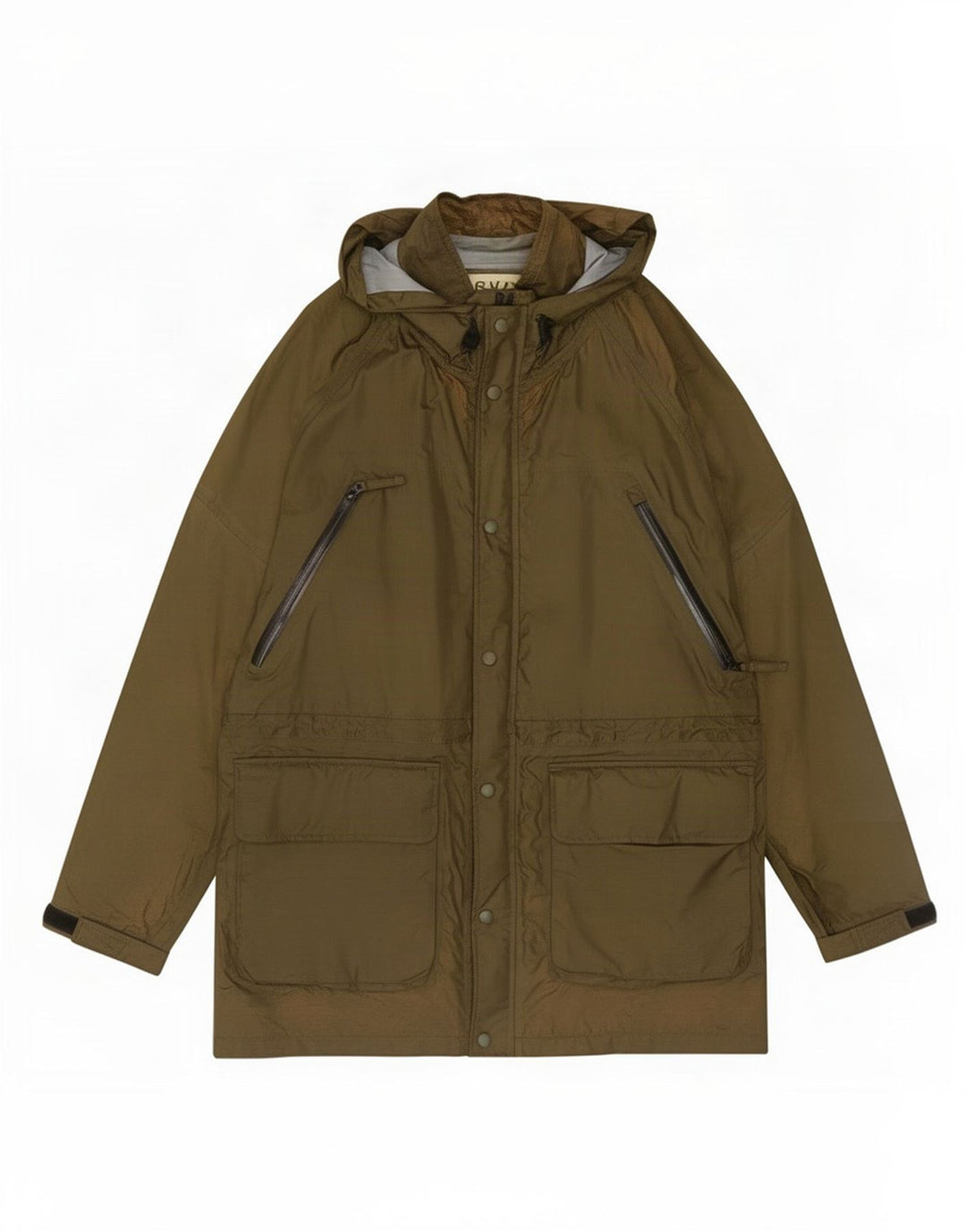 Orvis Herren-Regenmantel UK 38 Medium Khaki Nylon