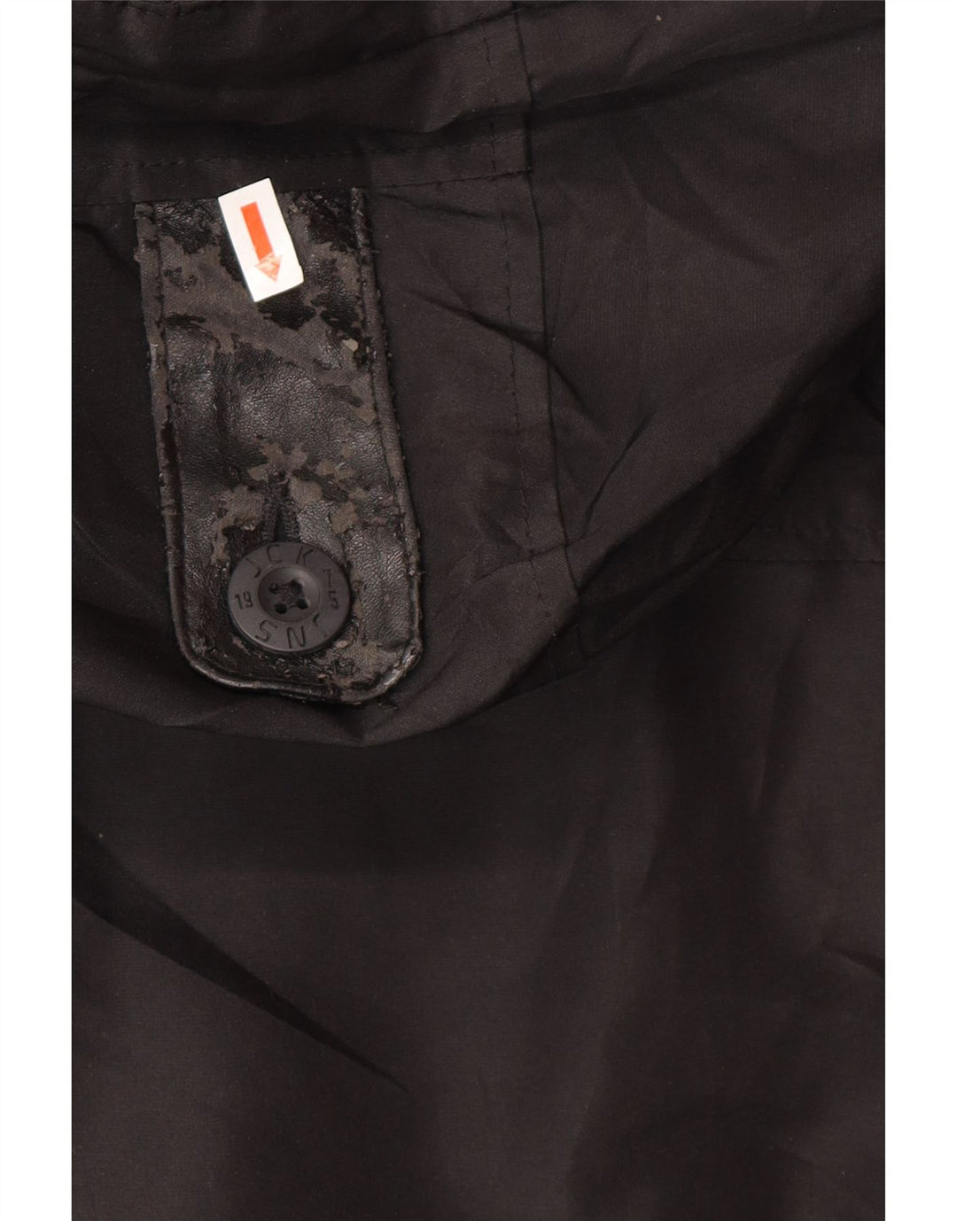 Jack & Jones Herren Bomberjacke mit Kapuze, UK 36, Small, Schwarz, Polyamid