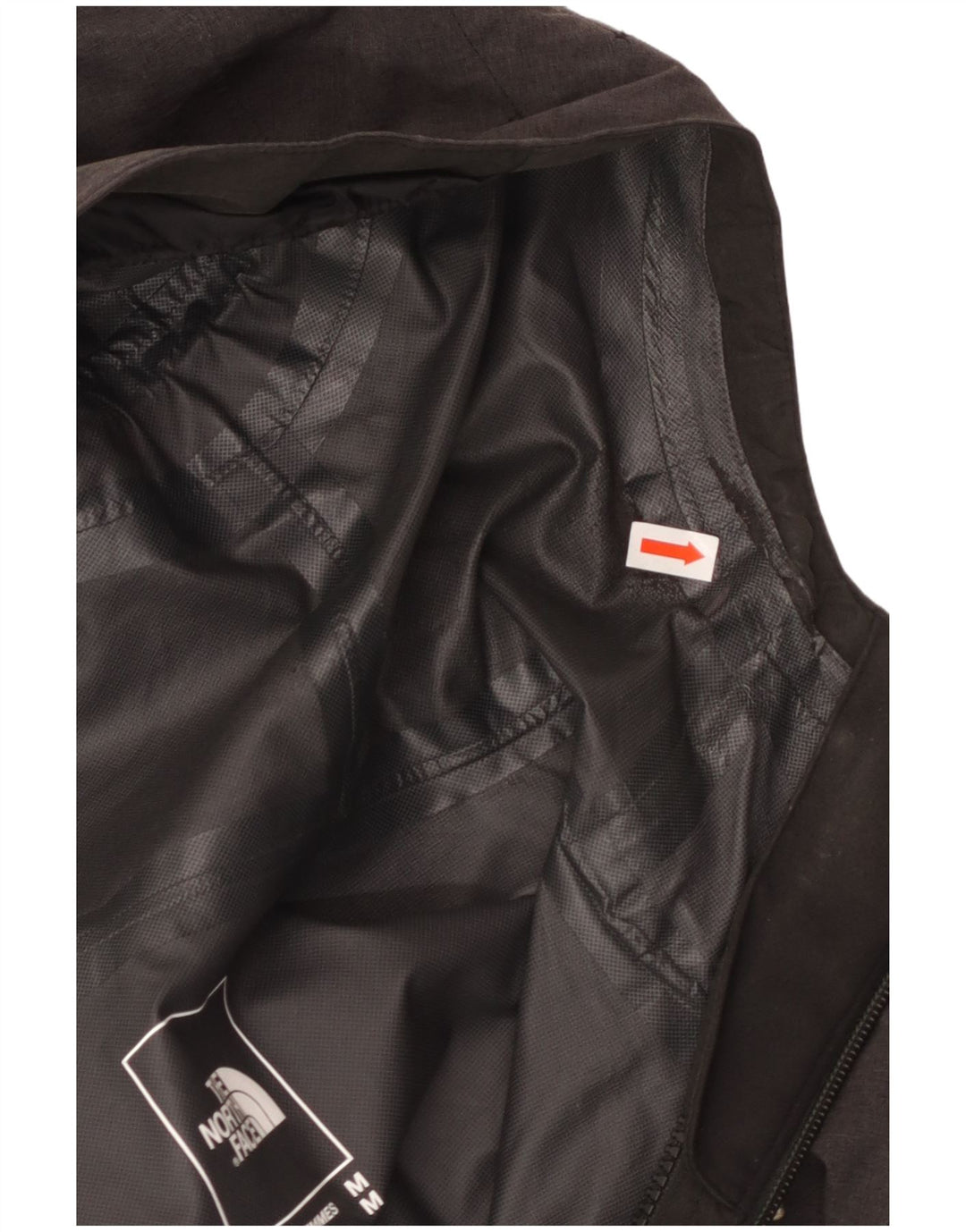 THE NORTH FACE Damen-Regenjacke mit Kapuze, UK 14, Mittelgrau, Polyester