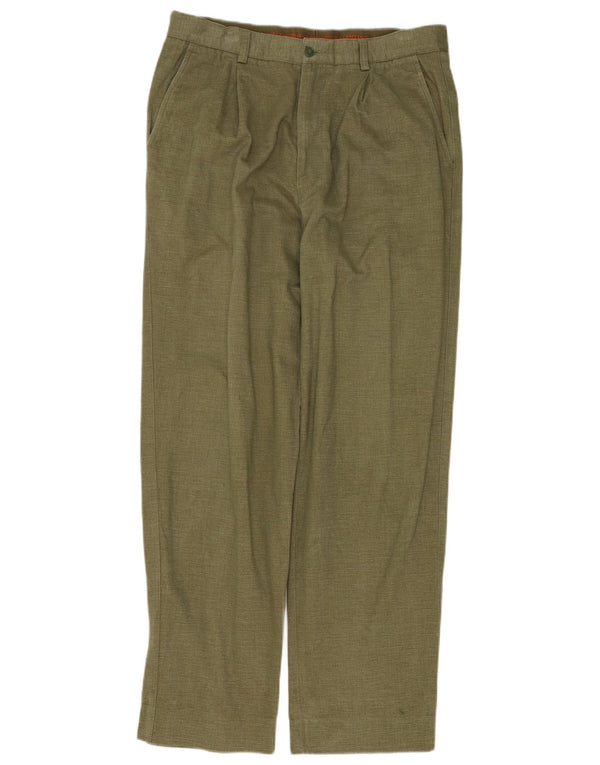 Valentino Mens Pegged Chino Hose IT 52 XL W38 L32 Grün