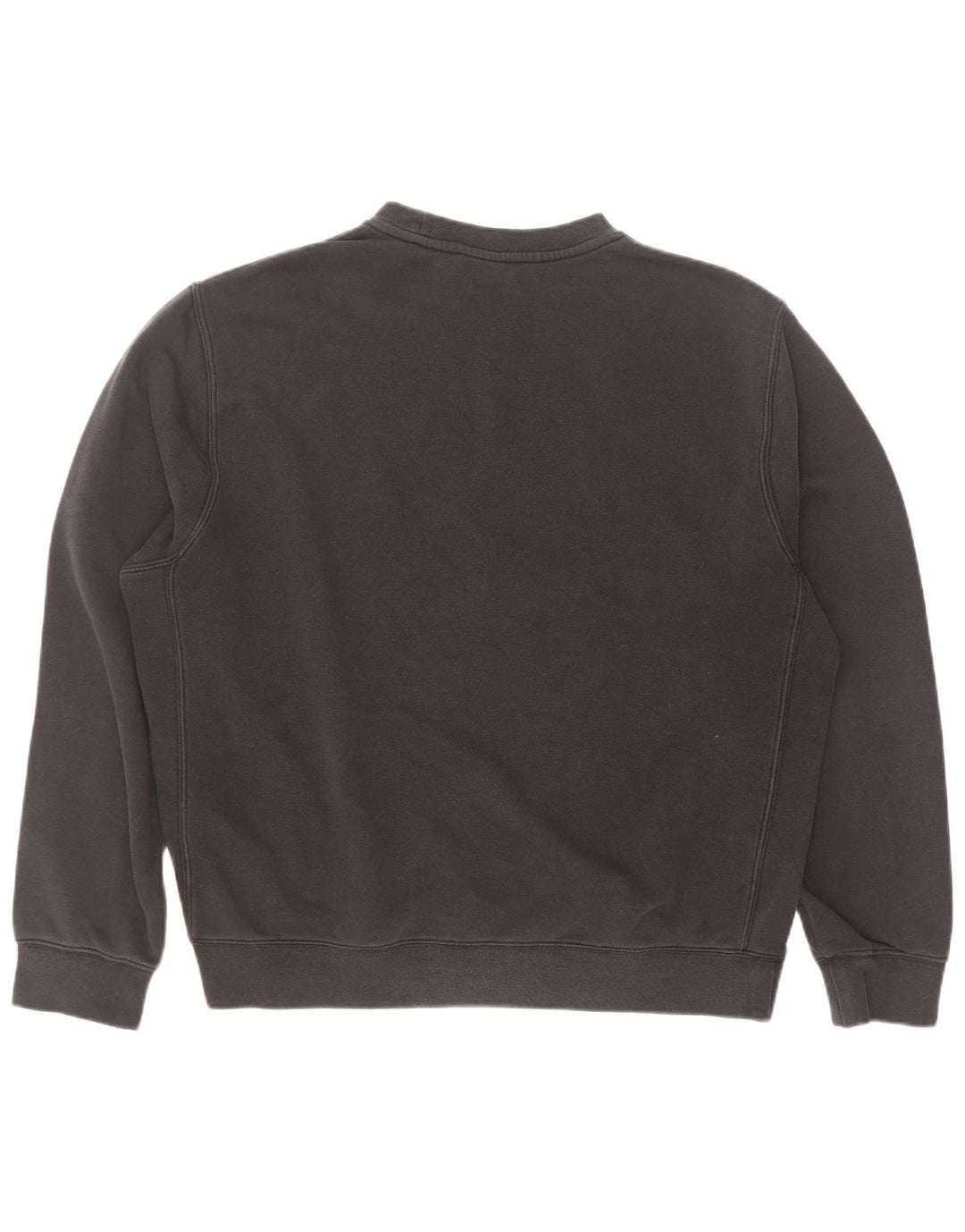 Nike Herren-Sweatshirt mit lockerer Passform, mittelschwarze Baumwolle