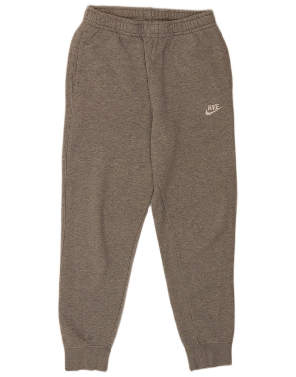 Nike Mens Tracksuit Trousers Joggers Small Grey Flecked Cotton
