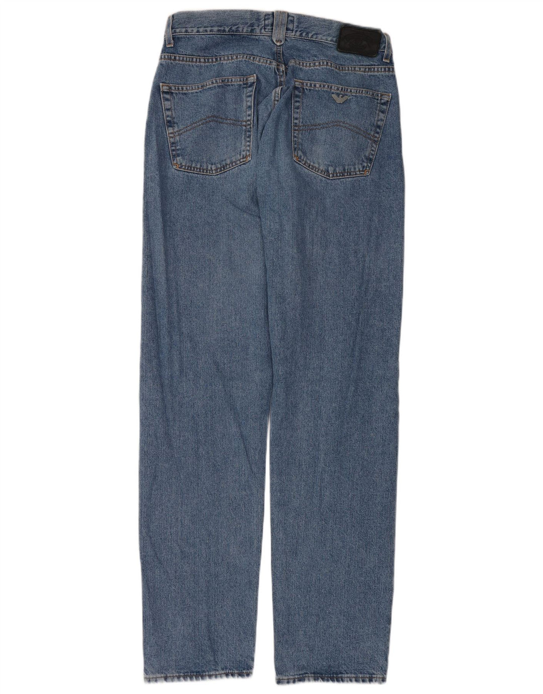 Armani Herren Straight Jeans W33 L34 Blau