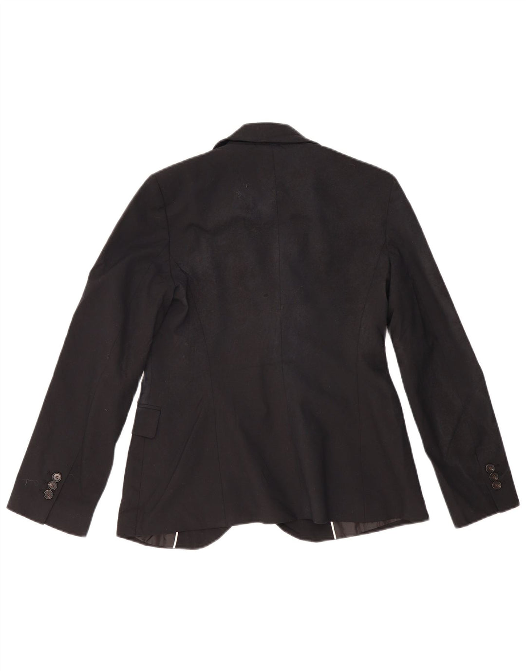 Zara Damen 1-Knopf-Blazerjacke EU 38 Small Schwarz