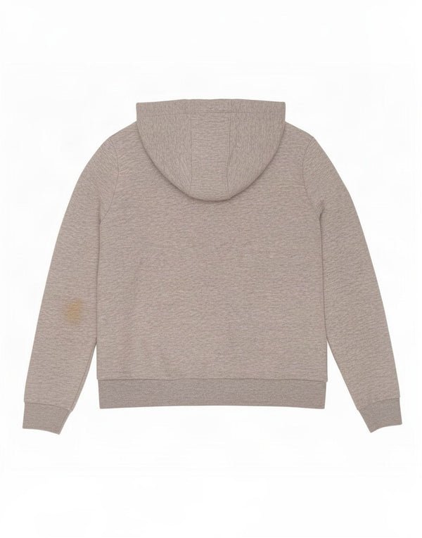 Kappa Jungen-Pullover mit grafischem Kapuzenpullover, 13–14 Jahre, grau gefleckte Baumwolle