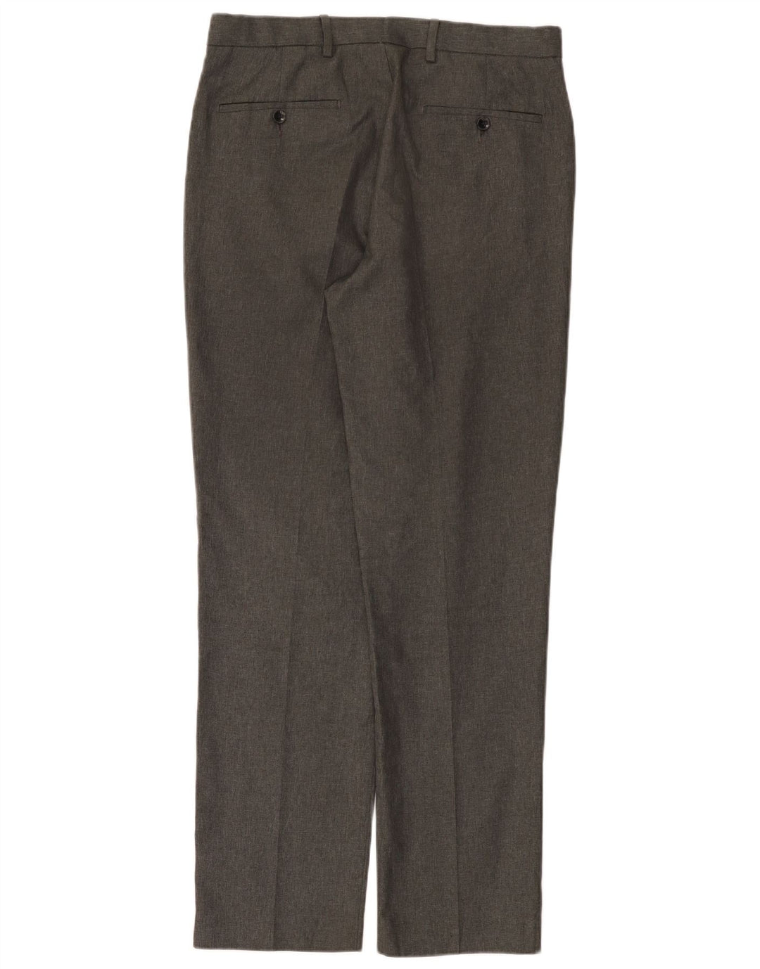Marks & Spencer Herren-Chinohose mit gerader Passform und normaler Passform, W32 L31, Grau