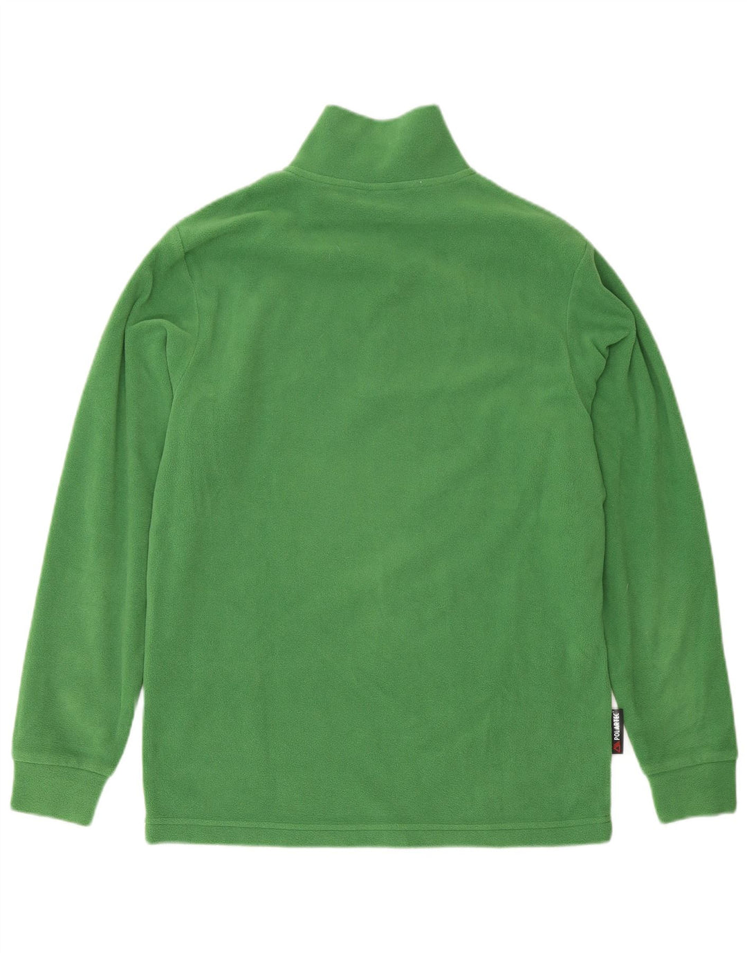 Invicta Herren-Fleecepullover mit Reißverschluss, klein, grün, Polyester