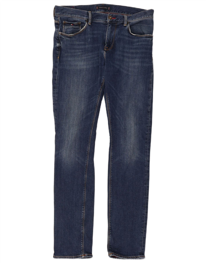 Tommy Hilfiger Herren Bleecker Slim Jeans W34 L34 Blau