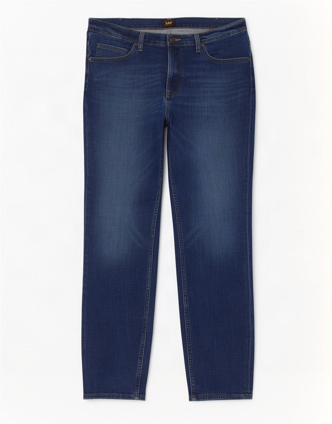Lee Herren Rider Slim Jeans W34 L30 Blaue Baumwolle