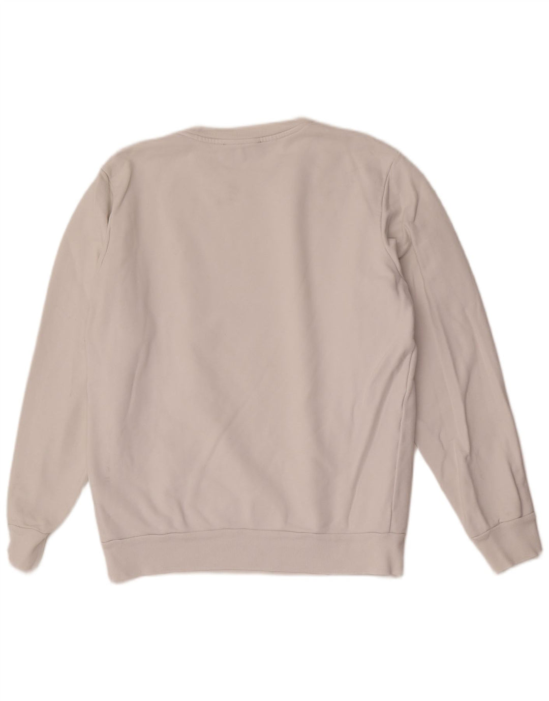 Diesel Herren-Sweatshirt mit Grafik, groß, aus weißer Baumwolle