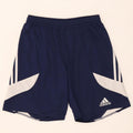 Adidas Herren Climalite Sport Shorts Small Marineblau Colourblock Polyester