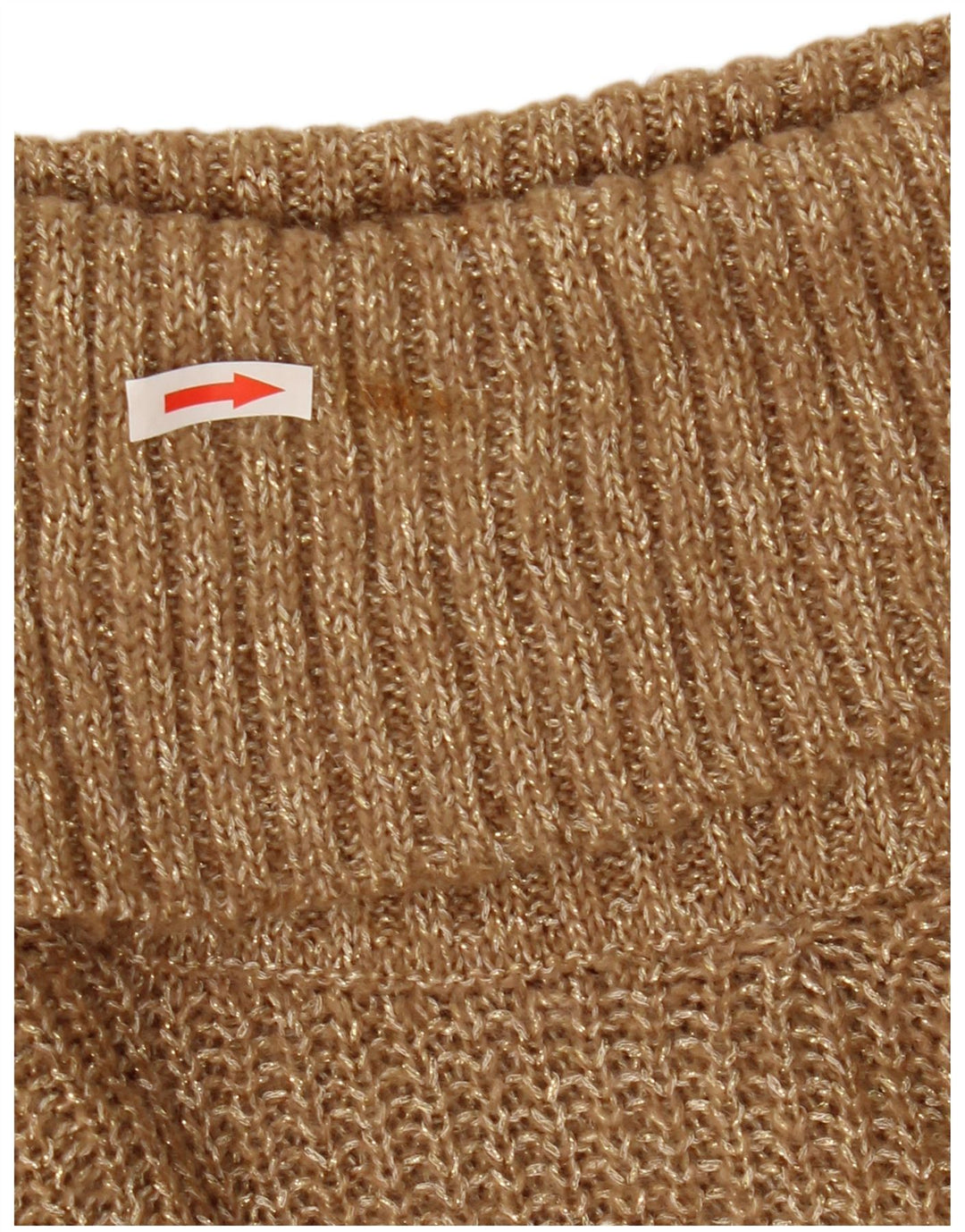 Massimo Dutti Damen-Pullover mit Rollkragen, Gr. 10, Größe S, Beige gefleckt