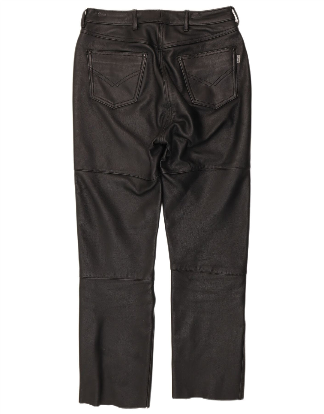 Hein Gericke Damen Lederhose EU 40 Medium W30 L29 Schwarzes Leder