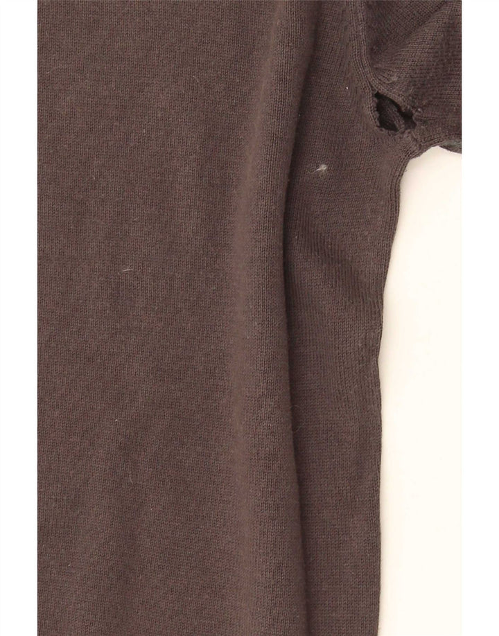 Jack & Jones Herren-Pullover mit V-Ausschnitt, groß, graue Argyle-/Diamant-Baumwolle