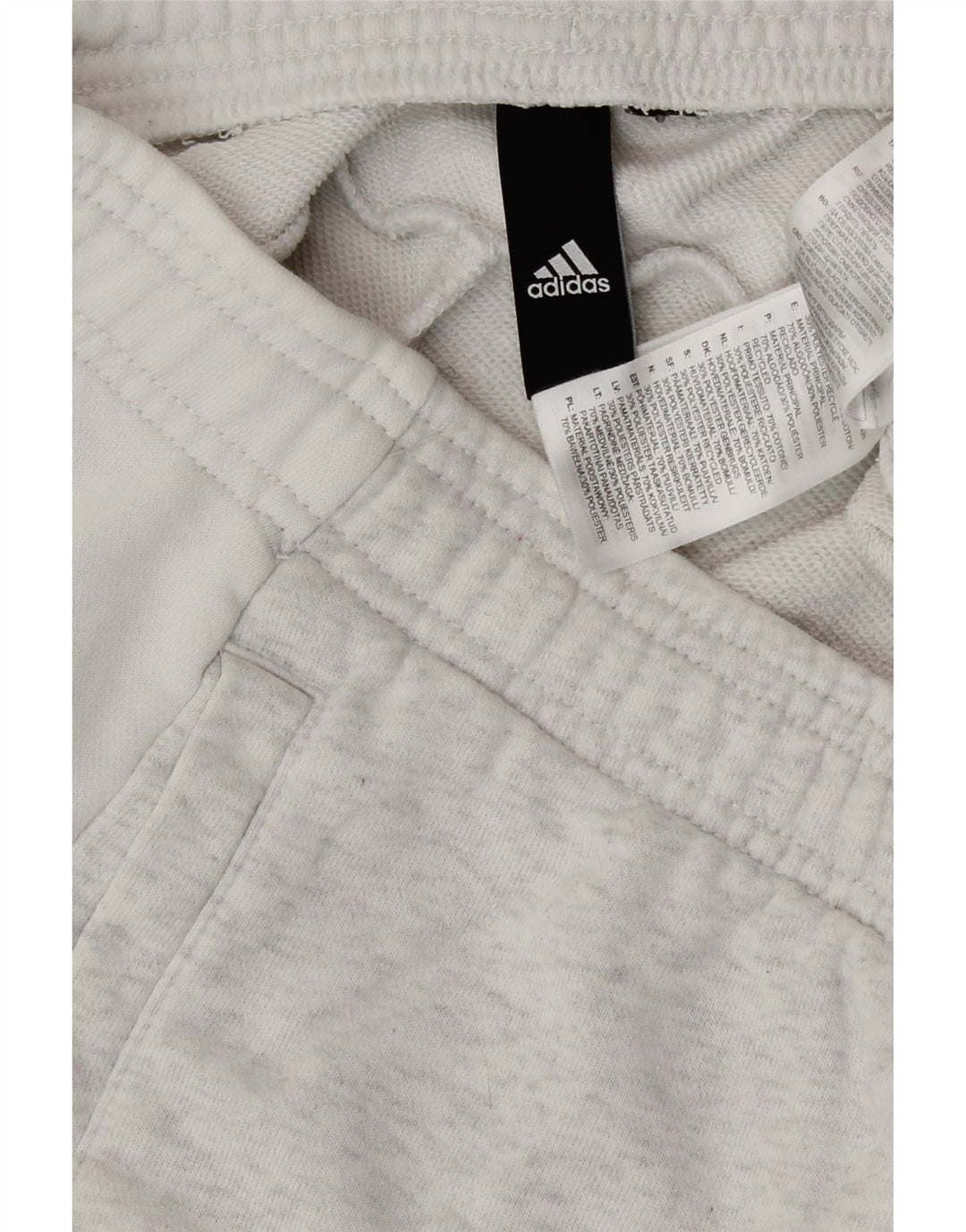 Adidas Herren Sportshorts Große graue Baumwolle