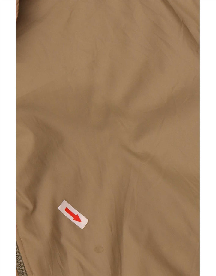 Gepolsterte Herren-Skijacke von Lafont IT 46 Small Beige Colourblock Polyamid