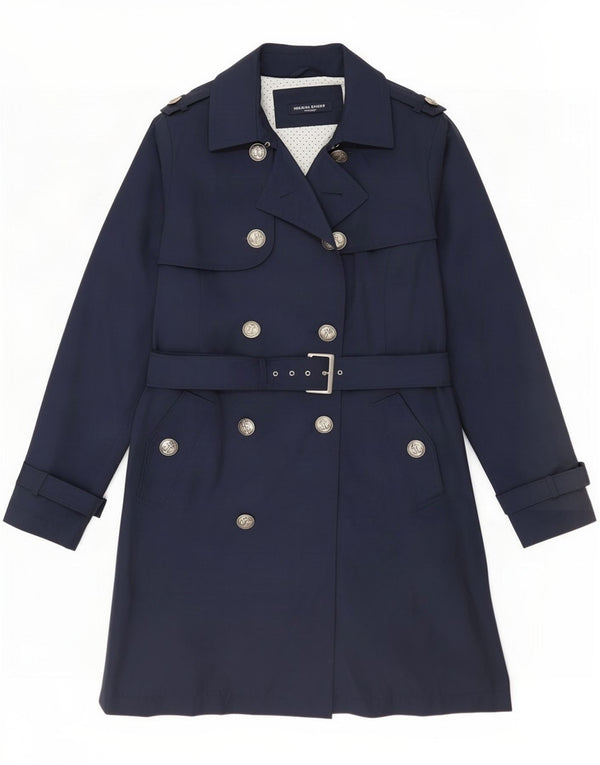 Marina Rinaldi Damen-Trenchcoat mit lockerer Passform, Größe 19, klein, Marineblau, Sport