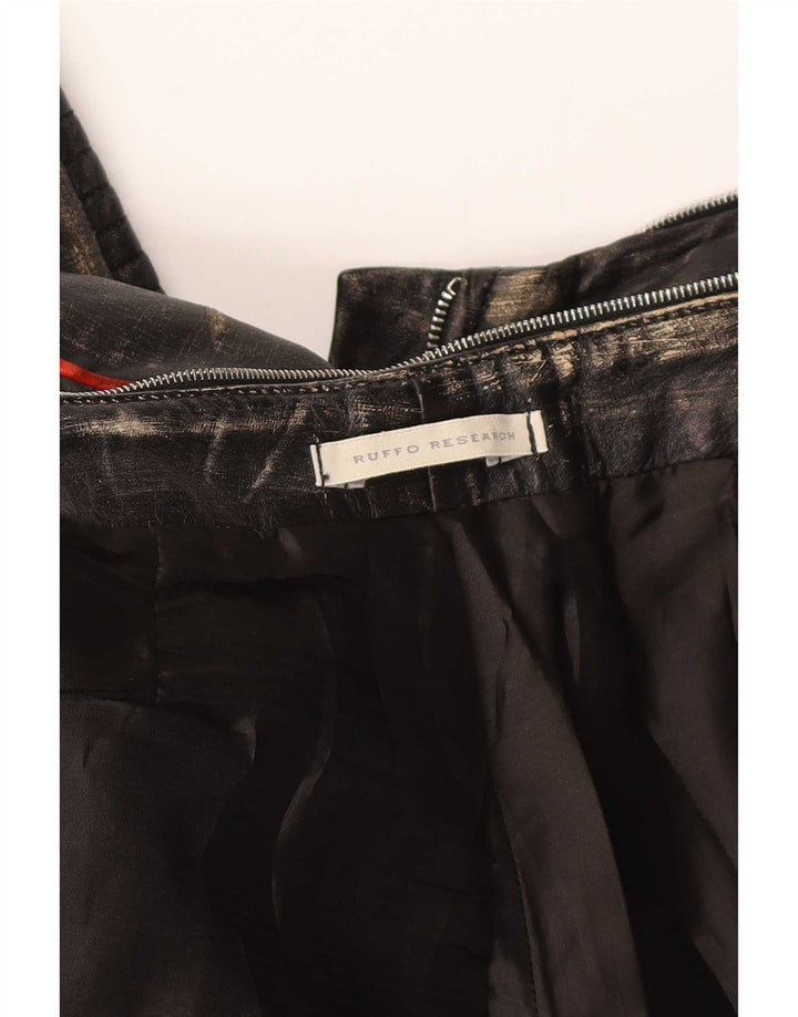 Rufffo Research Damen Bikerhose W28 L34 Schwarz meliert