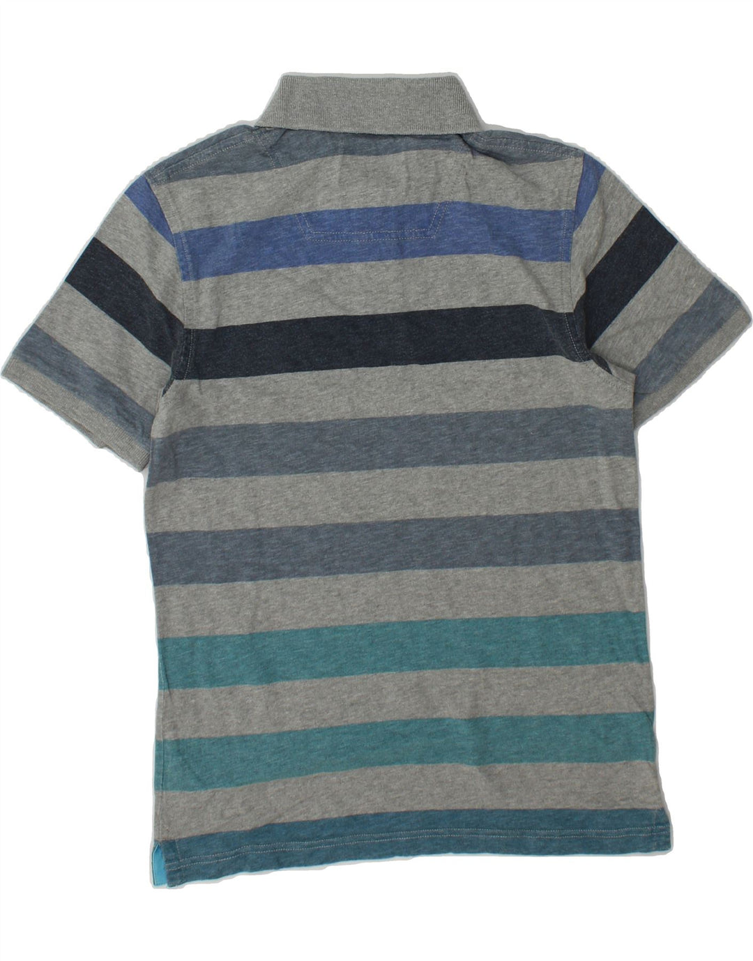 TIMBERLAND Mens Polo Shirt Small Multicoloured Striped Cotton Vintage Timberland and Second-Hand Timberland from Messina Hembry 