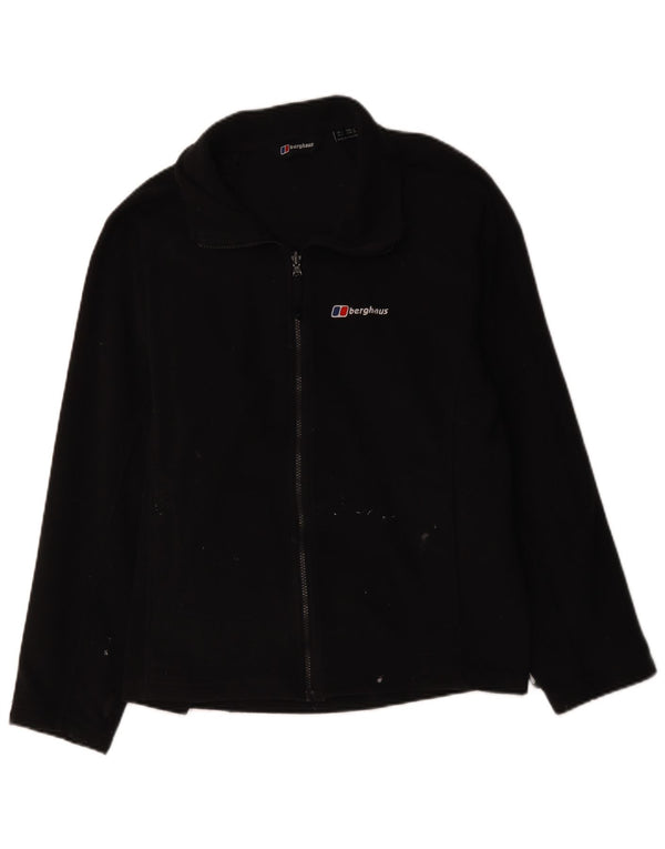 Berghaus Herren Fleecejacke UK 40 Large Schwarz Polyester