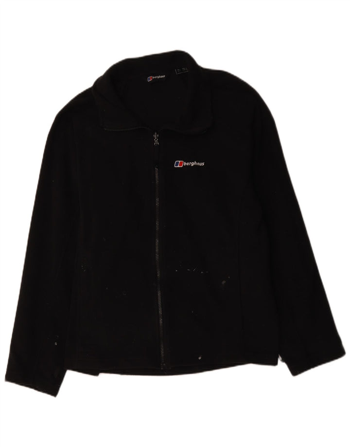 Berghaus Herren Fleecejacke UK 40 Large Schwarz Polyester