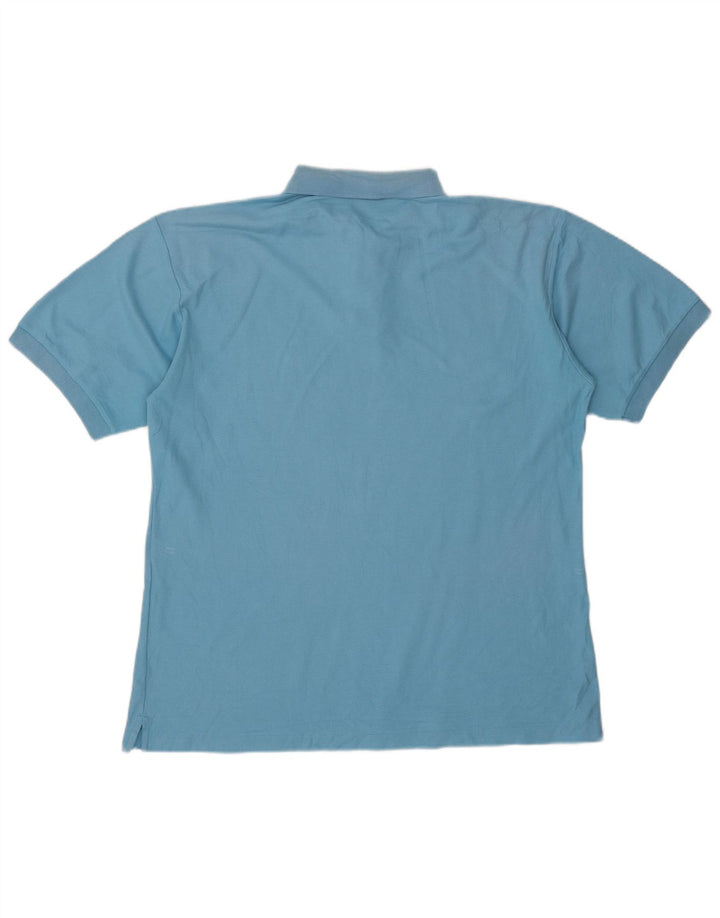 Fila Herren Poloshirt IT 54 XL Blau Baumwolle