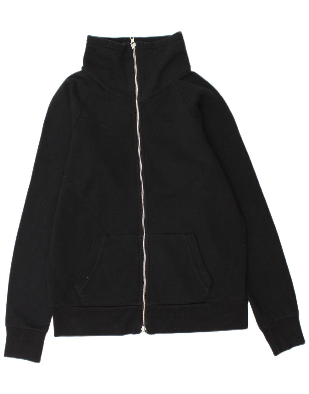 J. Crew Herren-Trainingsanzugoberteil, UK-Größe 10, Größe S, Schwarz, Baumwolle