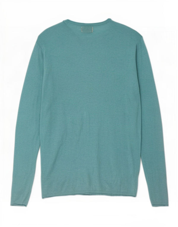 Zara Herren Top Langarm XL Türkis