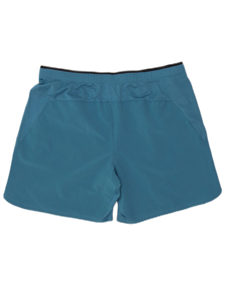 Reebok Herren Sportshorts, groß, blau, Polyester