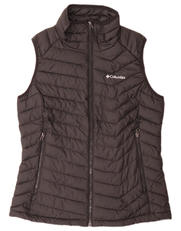 Columbia Damen Omni-Heat Graphic Wattierte Weste UK 16 Large Schwarz Polyester
