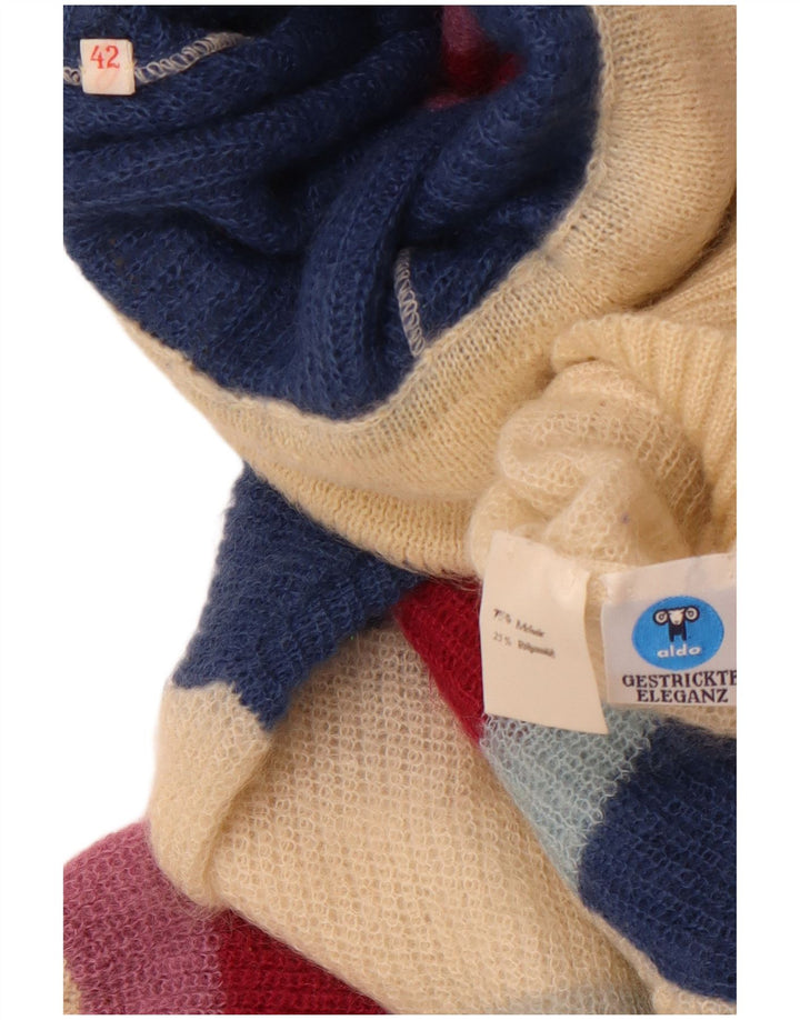 ALDO Damen Rollkragenpullover, EU 42, groß, mehrfarbig gestreift