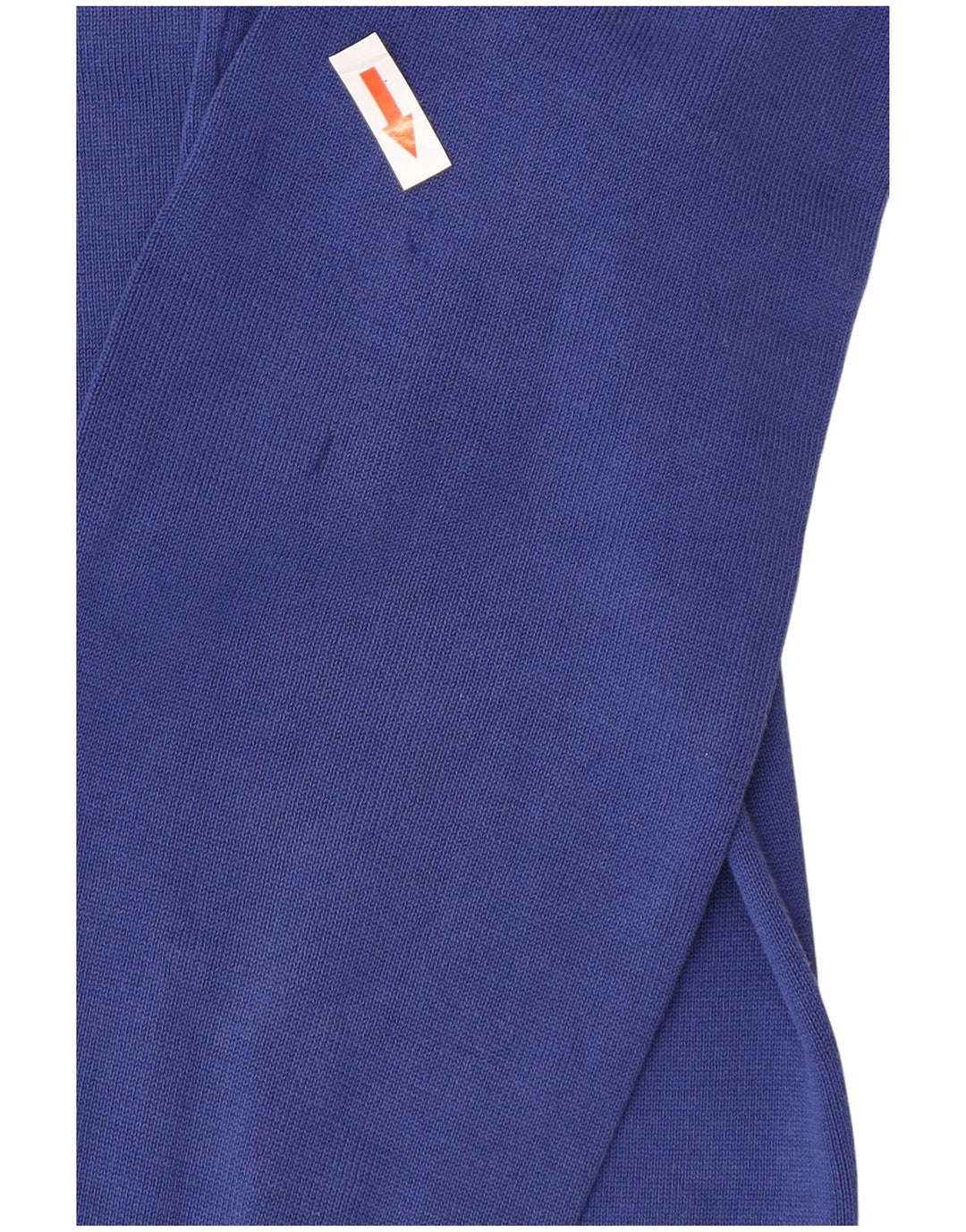 Armani Jeans Herren-Pullover mit Rundhalsausschnitt, Größe S, blaue Baumwolle