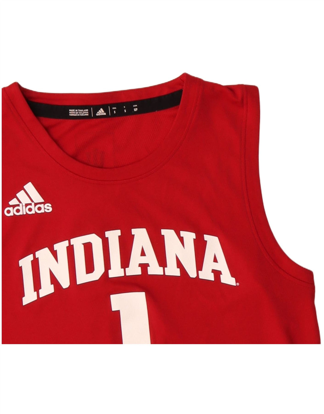 ADIDAS Herren Indiana Graphic Weste Top Small Rot Polyester