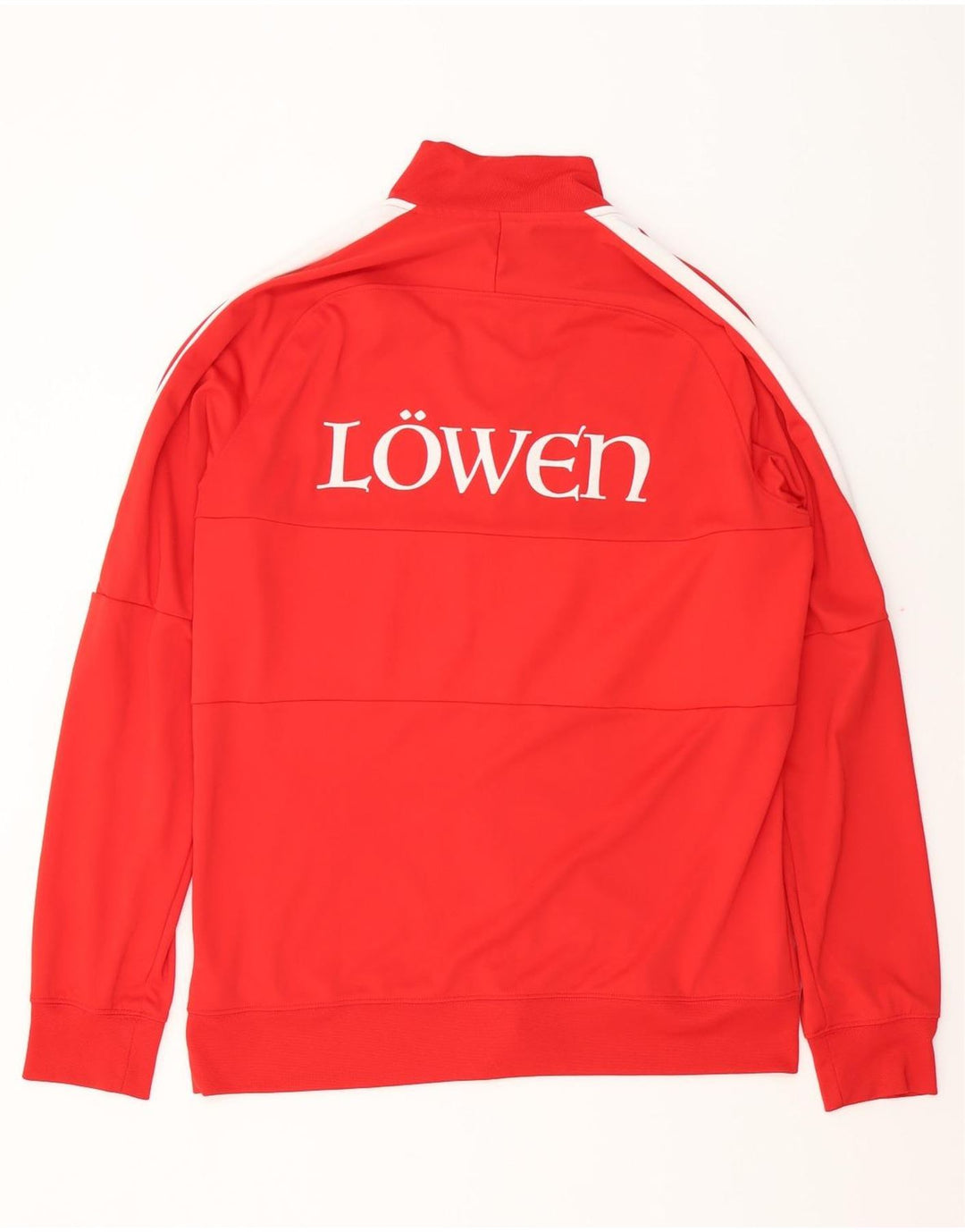 NIKE Herren-Trainingsanzug mit Dri-Fit-Grafik, Größe L, Rot, Farbblock