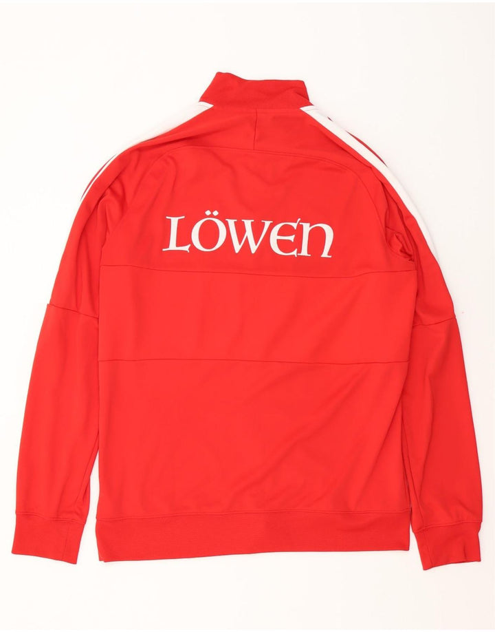 NIKE Herren-Trainingsanzug mit Dri-Fit-Grafik, Größe L, Rot, Farbblock
