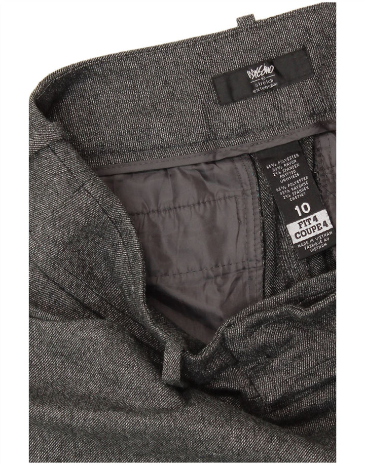 MOSSIMO Gerade geschnittene Damenhose, US 10, Mittel, W30, L25, Grau