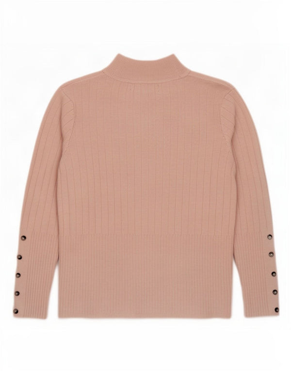 Marks & Spencer Rollkragenpullover für Damen, Gr. 12, Mittelrosa