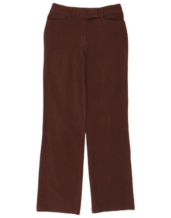 Marks & Spencer Damen Gerade Freizeithose UK 8 Small W28 L29 Braun