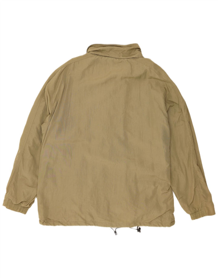 Diadora Herren Regenjacke UK 40 Large Khaki Polyamid