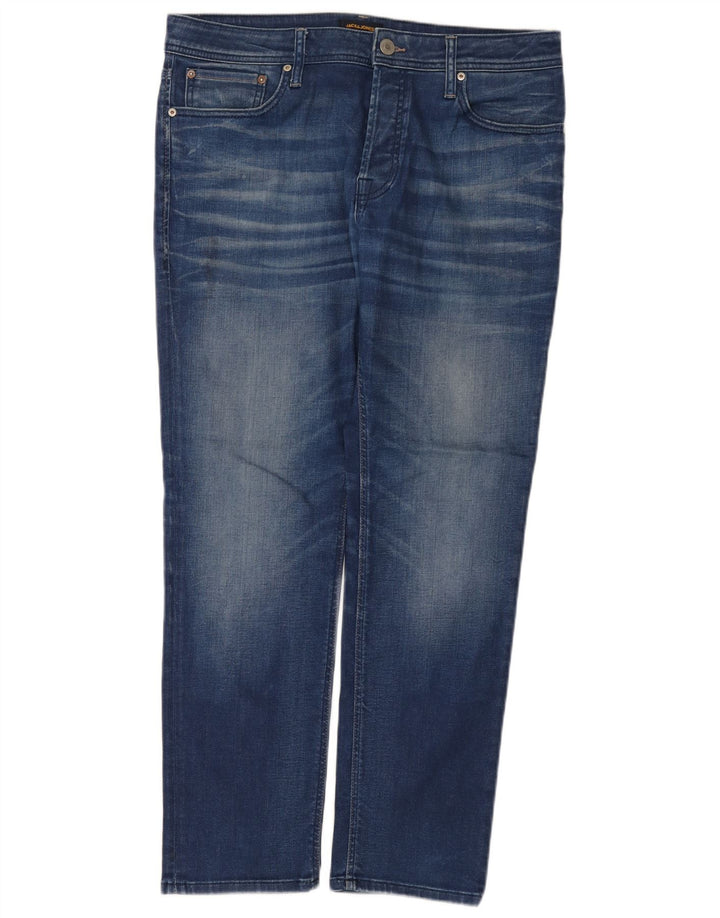 Jack & Jones Herren Slim Jeans W34 L30 Blau
