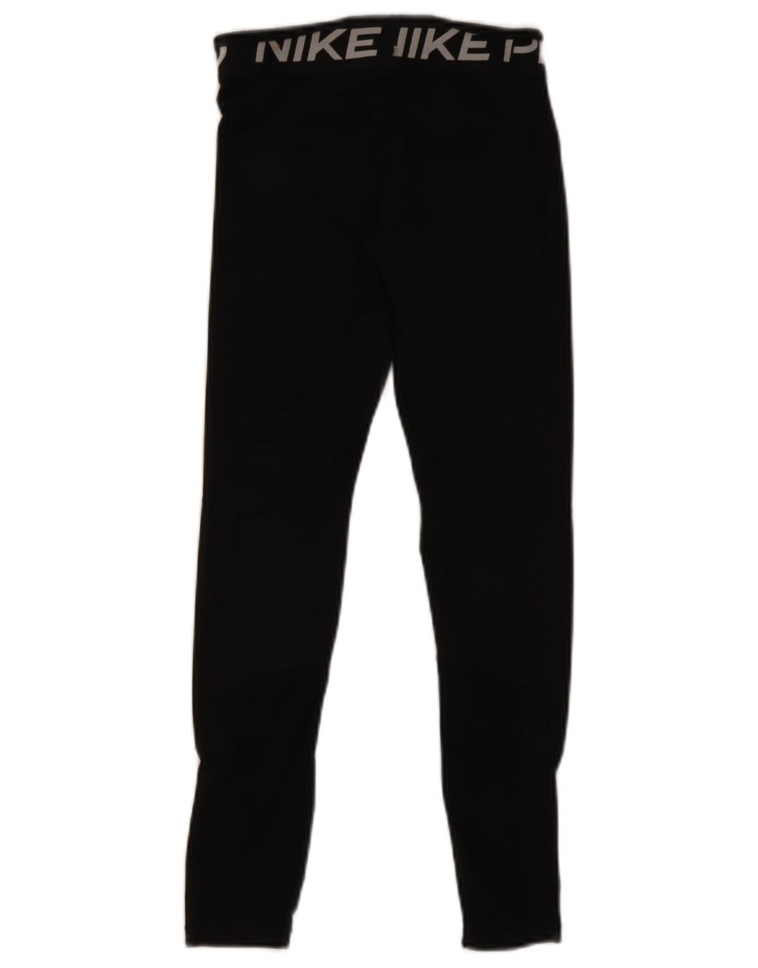 Nike Damen Dri Fit Graphic Leggings UK 14 Large Schwarz Polyester